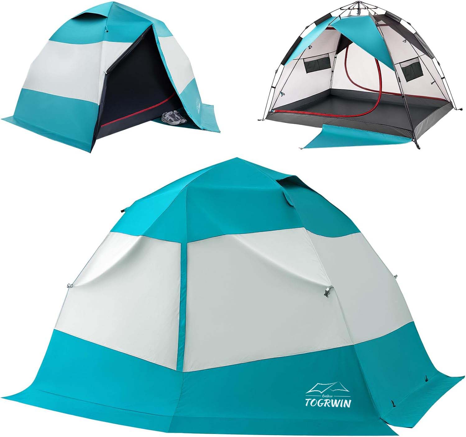 Torgwin Camping Tent 2 человек, водонепроницаем