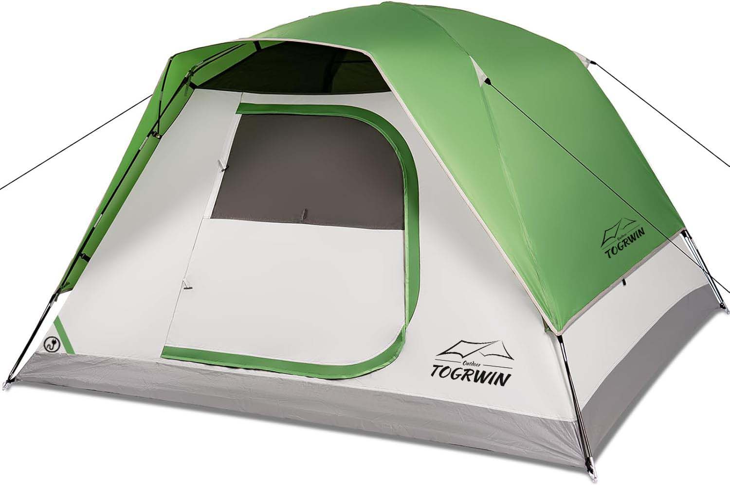 Torgwin Camping Tent, 4 человека купольные палатки для кемпинга с Rainfly