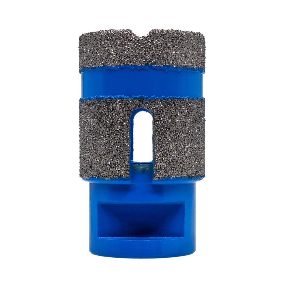 Алмазное сверло для вакуумной пайки диаметром 55 мм.